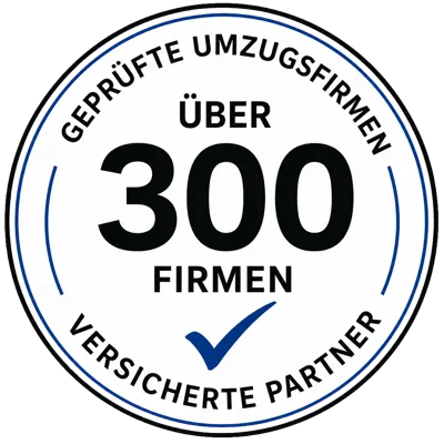 Geprüfte Umzugsfirmen - Über 300 Firmen - Versicherte Partner
